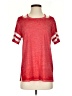 Express Outlet Red Short Sleeve Top Size S - photo 1