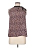 Massimo Dutti 100% Silk Purple Blouse Size 6 - photo 1