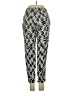 Mind Code 100% Rayon Chevron-herringbone Silver Casual Pants Size S - photo 2
