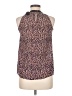 Massimo Dutti 100% Silk Purple Blouse Size 6 - photo 2