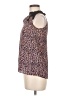 Massimo Dutti 100% Silk Purple Blouse Size 6 - photo 5