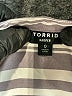 Torrid 100% Modal Stripes Gray 3/4 Sleeve Blouse Size Lg Plus (0) - photo 7
