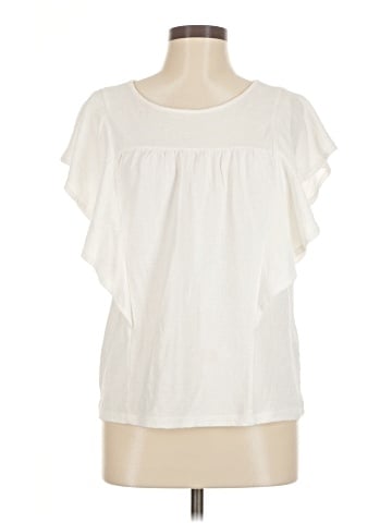 Banana Republic Factory Store Short Sleeve Blouse (view 1)