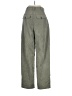 Madewell 100% Polyester Chevron-herringbone Green Casual Pants Size 0 - photo 2