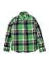 Crewcuts Plaid Green Long Sleeve Button-Down Shirt Size 10 - photo 1