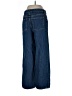 H&M 100% Cotton Chevron-herringbone Blue Jeans Size 10 - photo 2