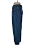 H&M 100% Cotton Chevron-herringbone Blue Jeans Size 10 - photo 5