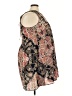 Ice Silk 100% Polyester Paisley Brown Casual Dress Size 3X - photo 4