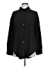 HOTOUCH Solid Black Long Sleeve Blouse Size L - photo 1