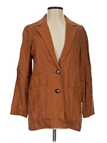 Madewell Linen Dorset Blazer (view 1)