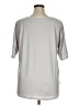 Cuddl Duds Gray Short Sleeve Top Size 1X - photo 2