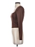 Gaze Brown Long Sleeve Top Size S - photo 5