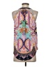 Rose + Olive Purple Sleeveless Blouse Size XS - photo 2