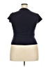 Free Assembly Blue Short Sleeve Turtleneck Size 3X - photo 2