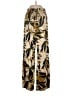 C by ONE 100% Polyester Tropical Gold Casual Pants Size XS - photo 1