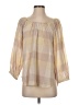 Everlane 100% Cotton Tan 3/4 Sleeve Blouse Size 2 - photo 1