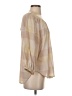 Everlane 100% Cotton Tan 3/4 Sleeve Blouse Size 2 - photo 4