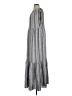 Caslon Stripes Gray Casual Dress Size S - photo 5