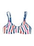 Unbranded Stripes Pink Swimsuit Top Size S (estimated) - photo 1