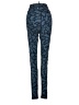 The Upside Print Blue Casual Pants Size XS - photo 2