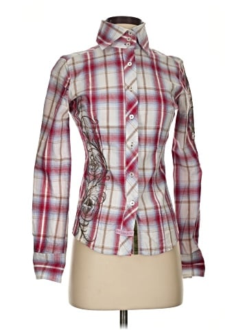 English Laundry Long Sleeve Blouse (view 1)
