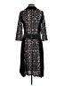 Robbie Bee Animal Print Black Casual Dress Size L - photo 2