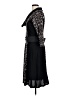 Robbie Bee Animal Print Black Casual Dress Size L - photo 5