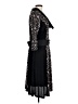 Robbie Bee Animal Print Black Casual Dress Size L - photo 4