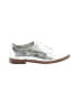 BCBGMAXAZRIA Metallic Silver Flats Size 6 1/2 - photo 1