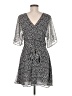 ALLSAINTS 100% Polyester Polka Dots Black Casual Dress Size 6 - photo 2