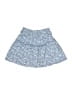Dunnes 100% Cotton Paisley Blue Skirt Size 5 - photo 2