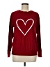Maurices Hearts Red Pullover Sweater Size M - photo 1
