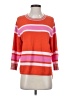 CAbi Stripes Orange Pullover Sweater Size S - photo 1