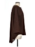 Cato 100% Polyester Brown 3/4 Sleeve Blouse Size L - photo 4