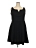 Paper Dolls Solid Black Casual Dress Size 2X - photo 1