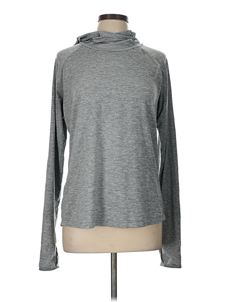 Pre-owned Nike Turtleneck Sweater In Gray