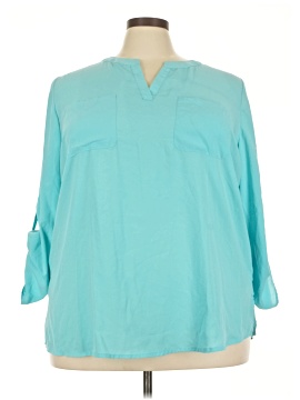 Susan Graver 3/4 Sleeve Blouse