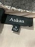AaKaa Metallic Silver Cocktail Dress Size S - photo 7