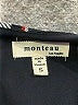 Monteau Stripes Black Jumpsuit Size S - photo 4
