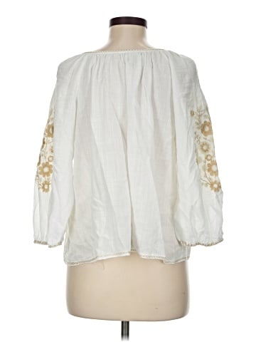 Max Studio 3/4 Sleeve Blouse (view 2)