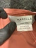 Marella Orange Pink Short Sleeve Blouse Size L (estimated) - photo 6