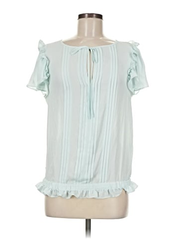 DKNY Short Sleeve Blouse (view 1)