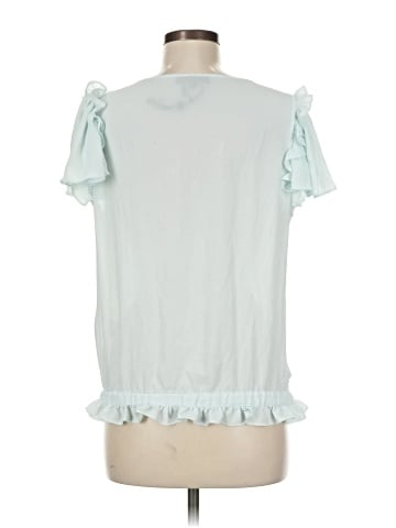 DKNY Short Sleeve Blouse (view 2)
