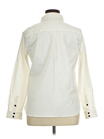 Brooke Shields Timeless Long Sleeve Button-Down Shirt (view 2)