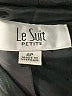 Le Suit 100% Polyester Black Blazer Size 4 Petite - photo 6