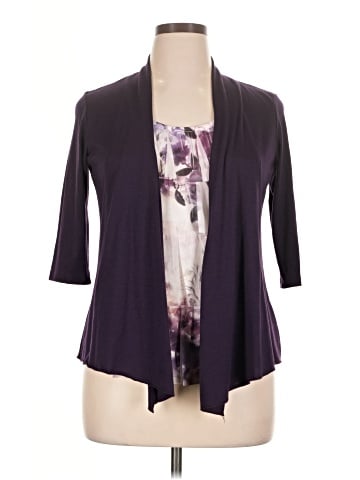 Perceptions 3/4 Sleeve Top (view 1)