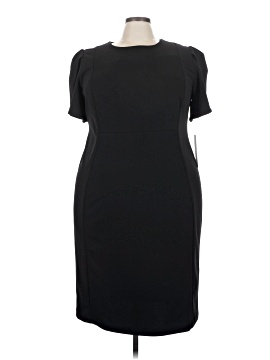 black asymmetrical dress Akeeva Ruched Asymmetric One-Shoulder Maxi Dress in Black