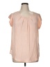 41Hawthorn 100% Polyester Pink Short Sleeve Blouse Size XL - photo 1