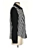 Forever 100% Polyester Stripes Black Long Sleeve Blouse Size S - photo 4