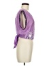 Leifnotes Purple Short Sleeve Top Size 4 - photo 4